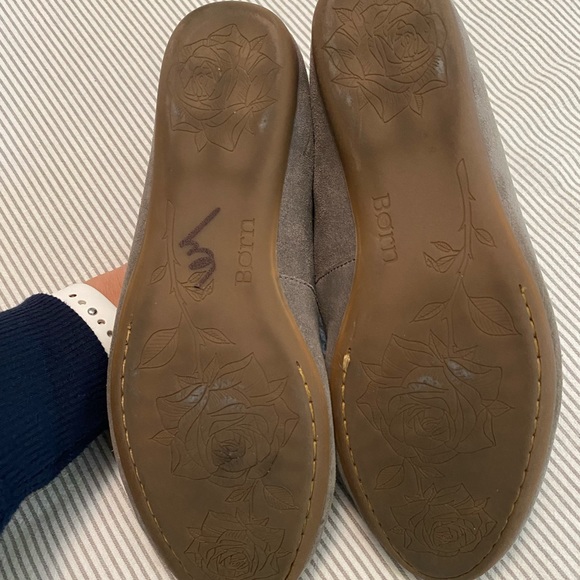 Born Grey Mirrored Braided Loafers size 39 - Picture 7 of 8